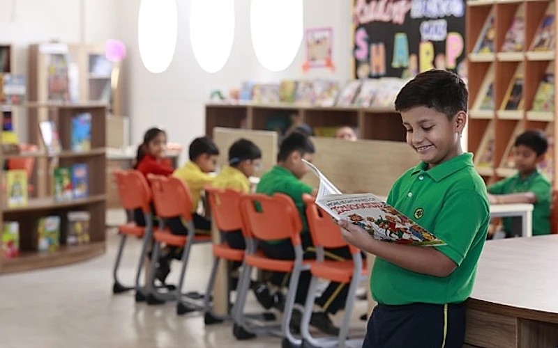 Students engrossed in reading during Drop Everything And Read (DEAR) time